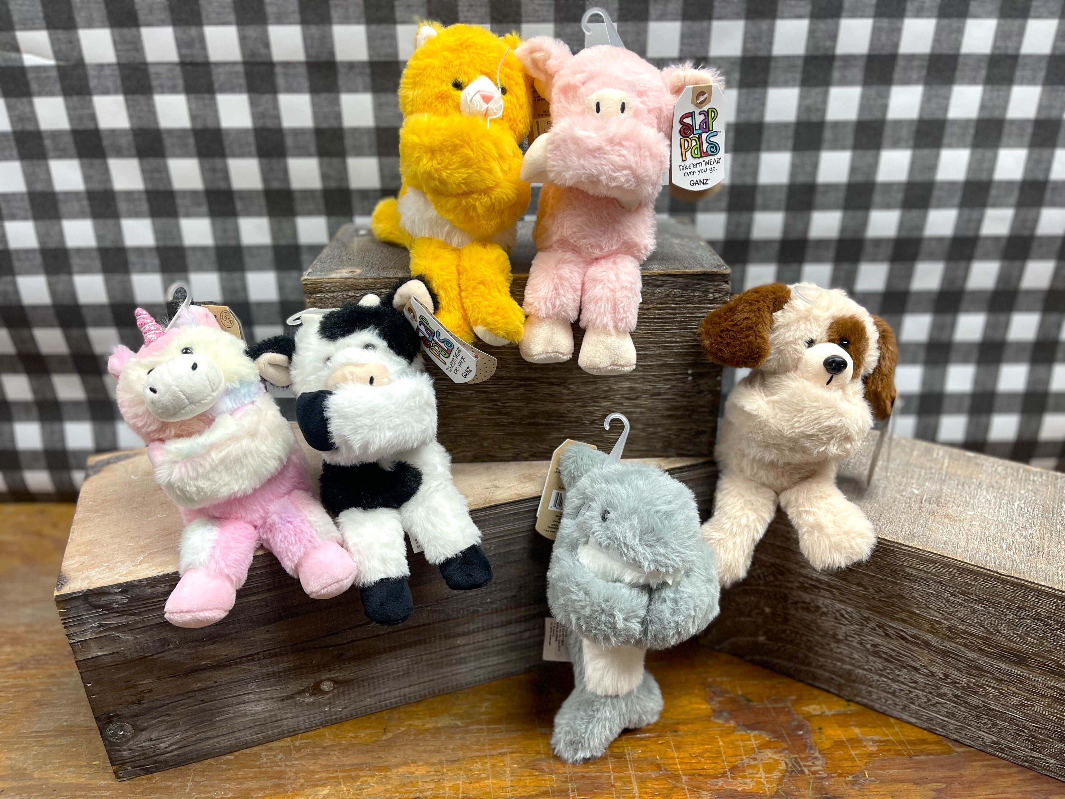Slap Pals Stuffed Animals